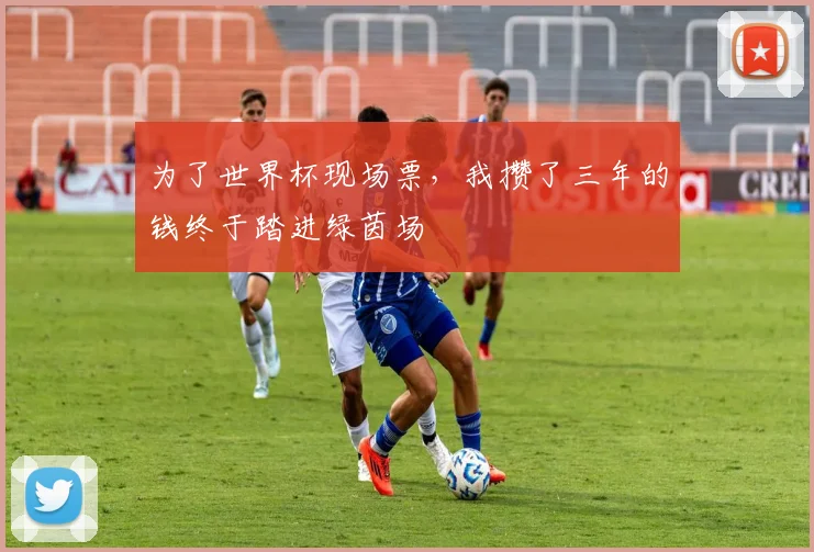 为了世界杯现场票,我攒了三年的钱终于踏进绿茵场